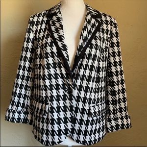 Catherine Malandrino Houndstooth Jacket